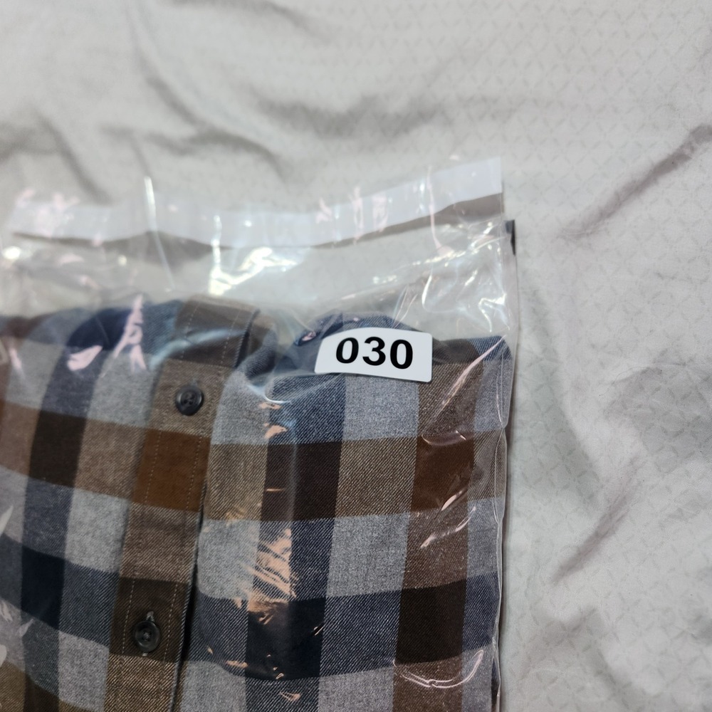 Eddie Bauer Classic Fit Plaid Flannel Button Down Shirt Mens Size 2XL - Picture 12 of 12